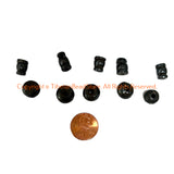 5 SETS - Black BoneTibetan Guru Bead Sets - Tibetan Mala Guru Beads - 3 Hole Guru Beads - Mala Making Supply - GB123V