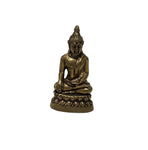 Vintage Miniature Tiny Brass Buddha Statue - Altarpiece - Tiny Buddha Figure - VBK2