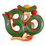 Tibetan OM Mantra Handcrafted Wall Plaque - HC50C