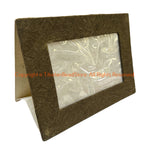 Handmade Lokta Paper Photo Frame from Nepal - HC140C