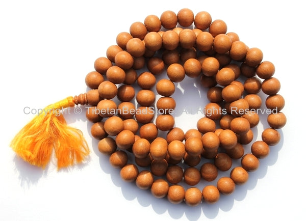 Buddhist Mala Beads  Genuine Fragrant Sandalwood 8mm – Lhasa